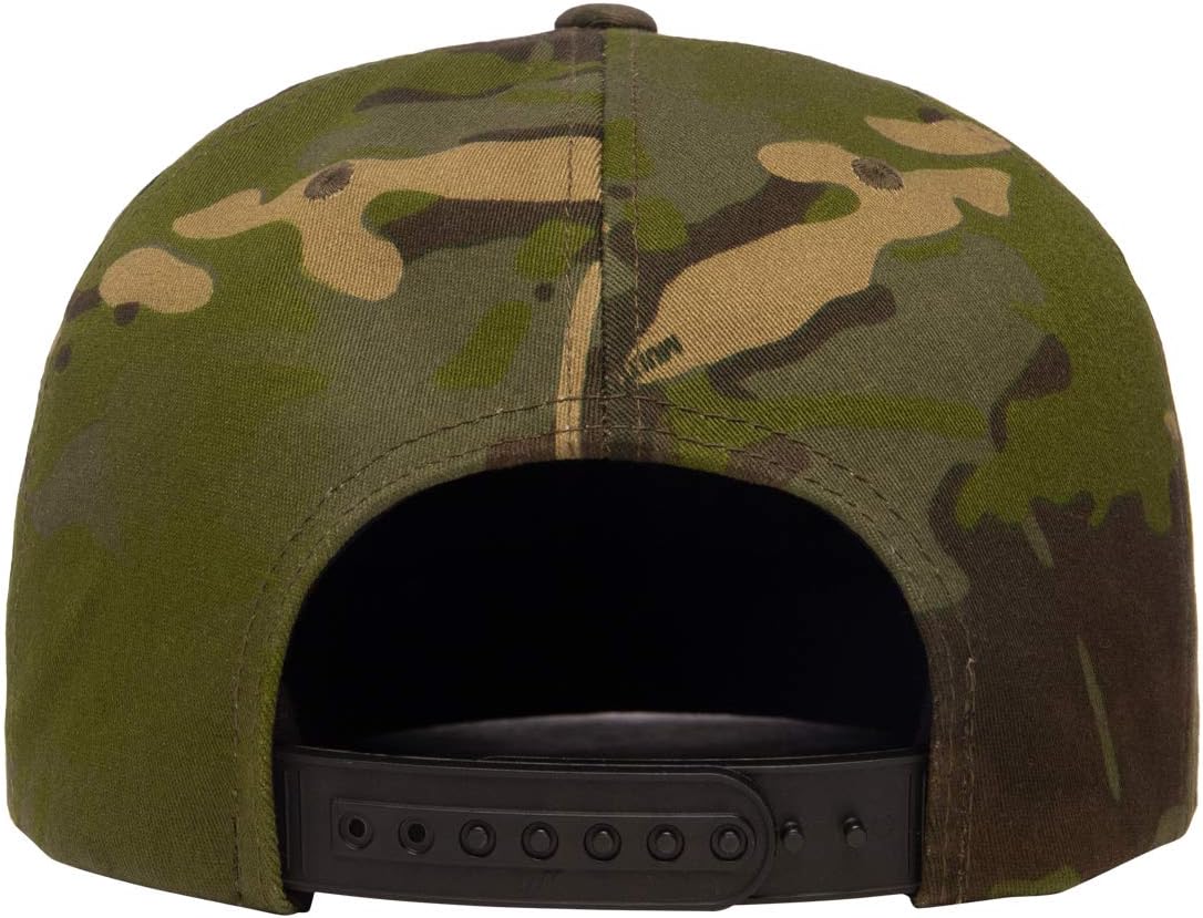 6-Panel Structured Flat Visor Classic Snapback (6089) - Image 3