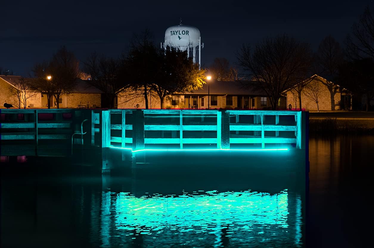 Green Blob Outdoors Pimp My Dock DIY Multi-Color Color Changing Premium LED Under Dock Lighting Kit IP68 Completely Waterproof