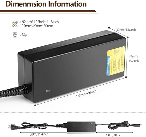 Miniatura 4 de TAIFU Fuente de alimentación Adaptador de CA de 90 W compatible con máquinas CPAP y BiPAP ResMed S9 Elite/AutoSet/AutoSet para ella/Escape/VPAP S