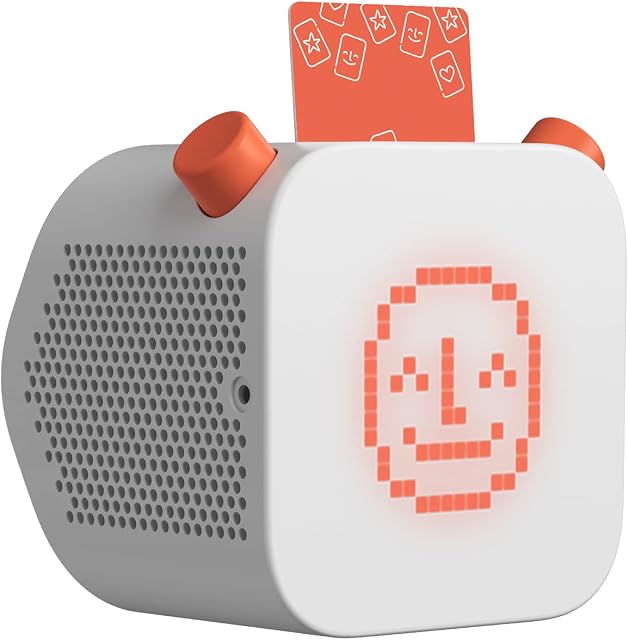 Yoto Player Kids Screen-Free Bluetooth Audio Speaker with Make Your Own Card, Play Audiobook Stories Music Podcasts Radio Sleep Sounds Timers, Ok-to-Wake Alarm Clock with Nightlight, Ages 3-12+