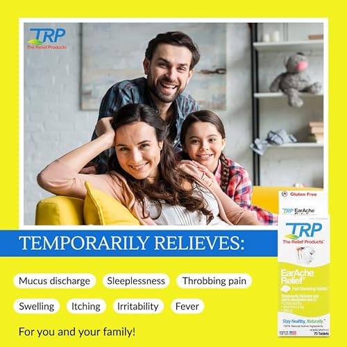 The Relief Products Earache Relief Tablets, 70 Count #TOP3
