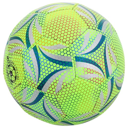 Ballon de foot phosphorescent BESPORTBLE équipement sportif lumineux de nuit