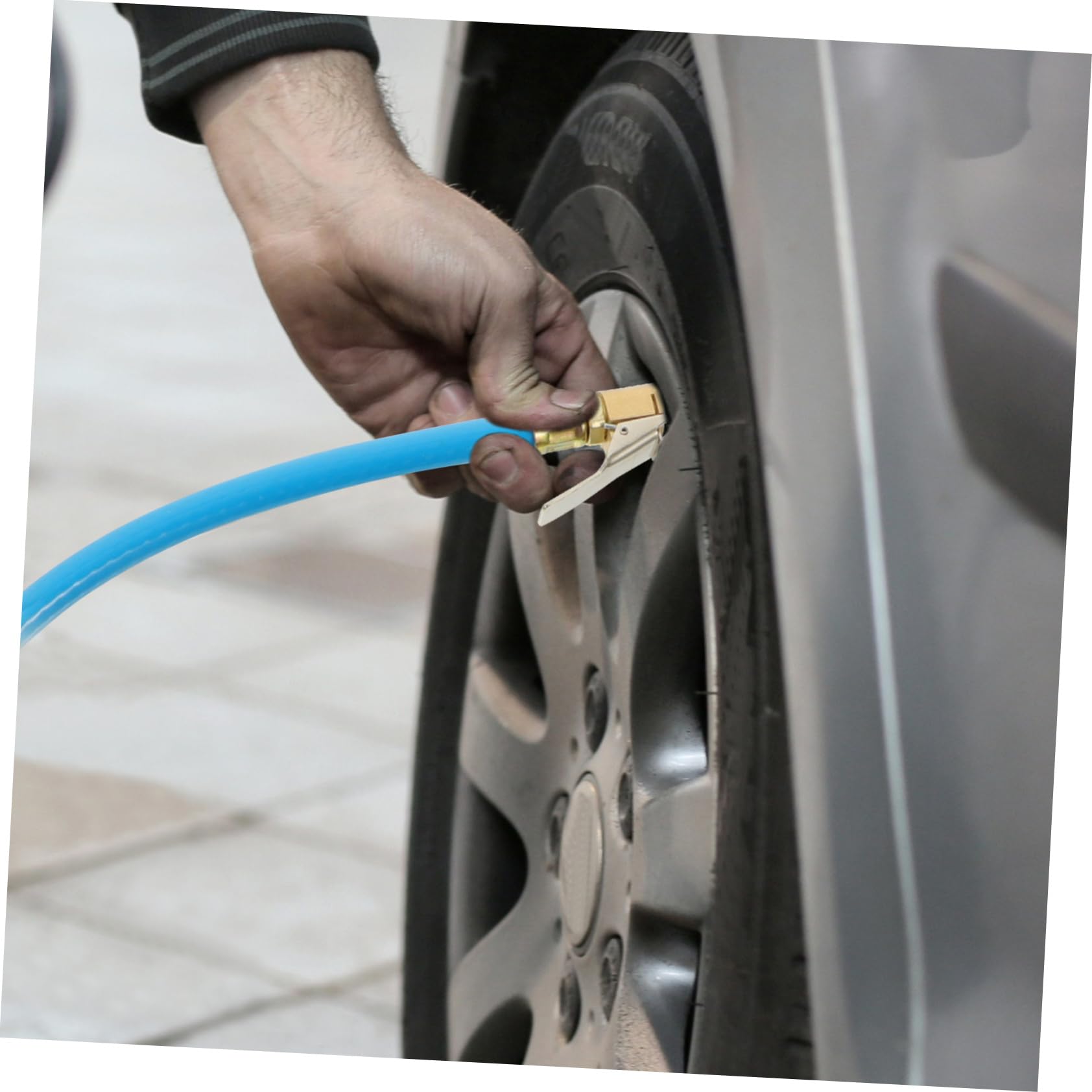 SOLUSTRE Manómetro De Presión Para Neumáticos Coche Medidor Presion Neumaticos Profesional Herramienta Comprobar Presión Neumáticos Coche Uso Mantenimiento Automovil