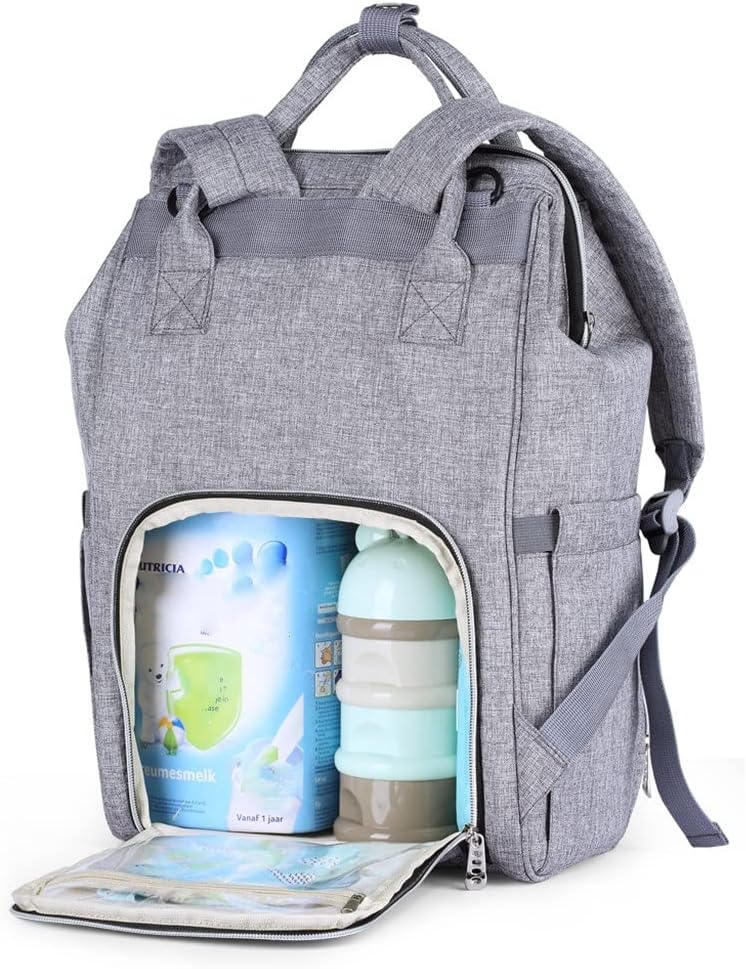 JSEIAJB Nappy Backpack Bag Mummy Large Capacity Stroller Mom Baby Multi-function Outdoor Travel Diaper Bags