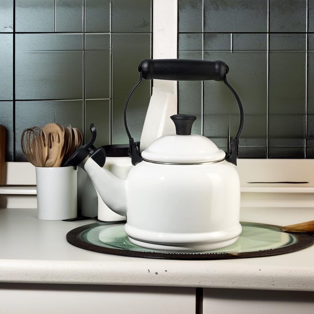 Amazon｜Le Creuset ケトル デミ ホワイト 920009-00 [並行輸入品