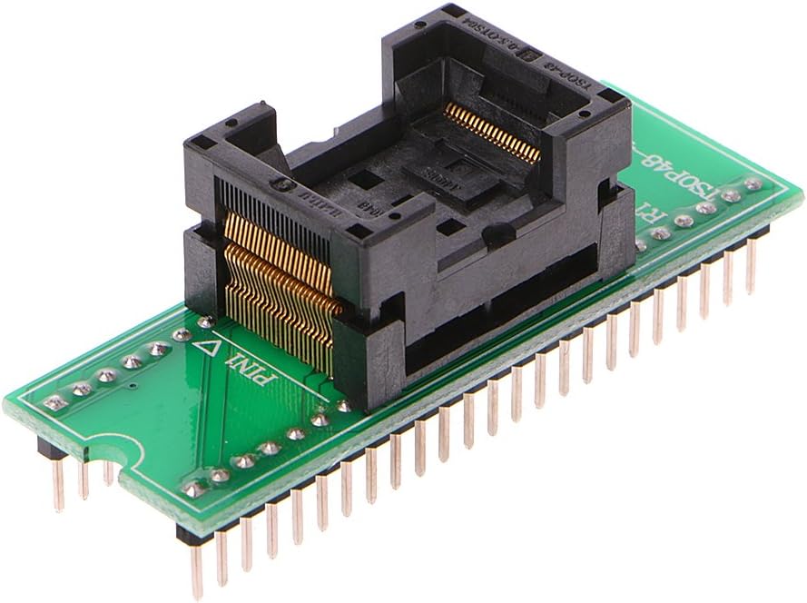 Zripool TSOP48 To DIP48 Double Contact Gold Plating Universal IC Programm Socket Adapter