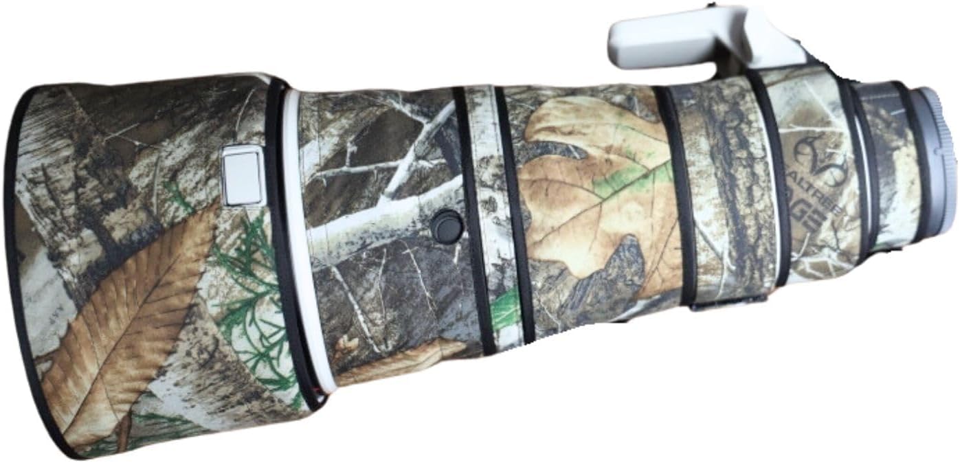 ROLANPRO Waterproof Lens Camouflage Rain Cover for Sony FE 300mm F2.8 GM OSS Lens Protective Sleeve -#27 Jungle Waterproof