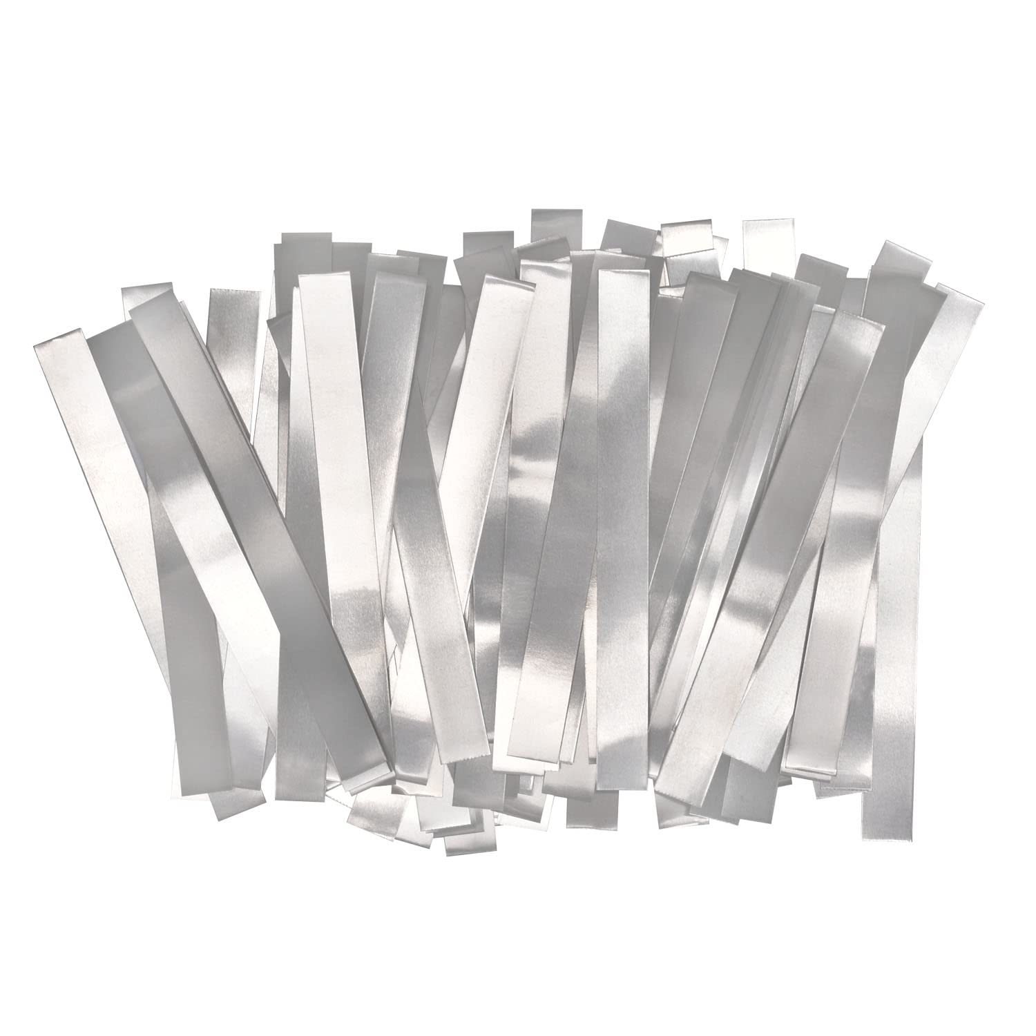 SHONAN 4 Inches Pure Nickel Sheets, 80 Pcs Nickle Strips for Nickel Electroplating and Battery Spot Welding, Soldering, 99.6% Purity