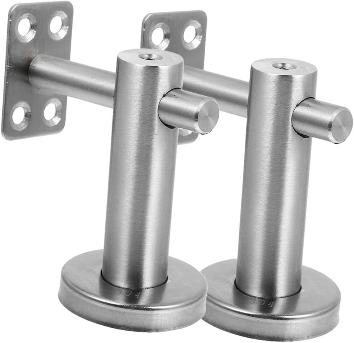 Stair Rail Bracket Set Handrail Holder for Outdoor Steps Stainless Steel Railing for Stairs