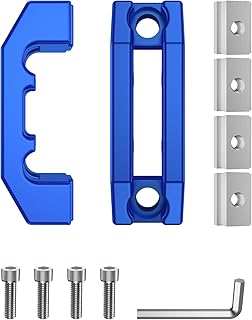 Blue Rail Cleats, Tie Down Anchors for Cargo Trailer – Direct OEM Replacement for Tacoma/Tundra/Gladiator/Ram 1500 – Heavy-Duty & Easy Installation, Fits PT278-35160/35111/35112