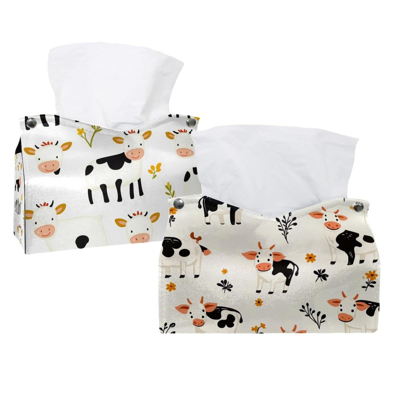 Housse de boîte à mouchoirs en tissu rectangulaire 19x12x15 cm accessoire maison