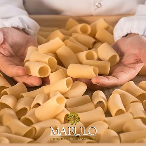 Miniatura 3 de Marulo, Paccheri, Pasta Italiana Bronce Die Cut Artisan, Pasta Italiana, Solo 2 Ingredientes, 100% Sémola Durum. Pasta italiana importada (1.1