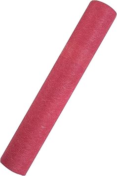 ONAO Interior Shoji Paper, Colored Washi Paper, Red, 11.0 inches 28 cm x 9.8 ft 3 m, 15-10