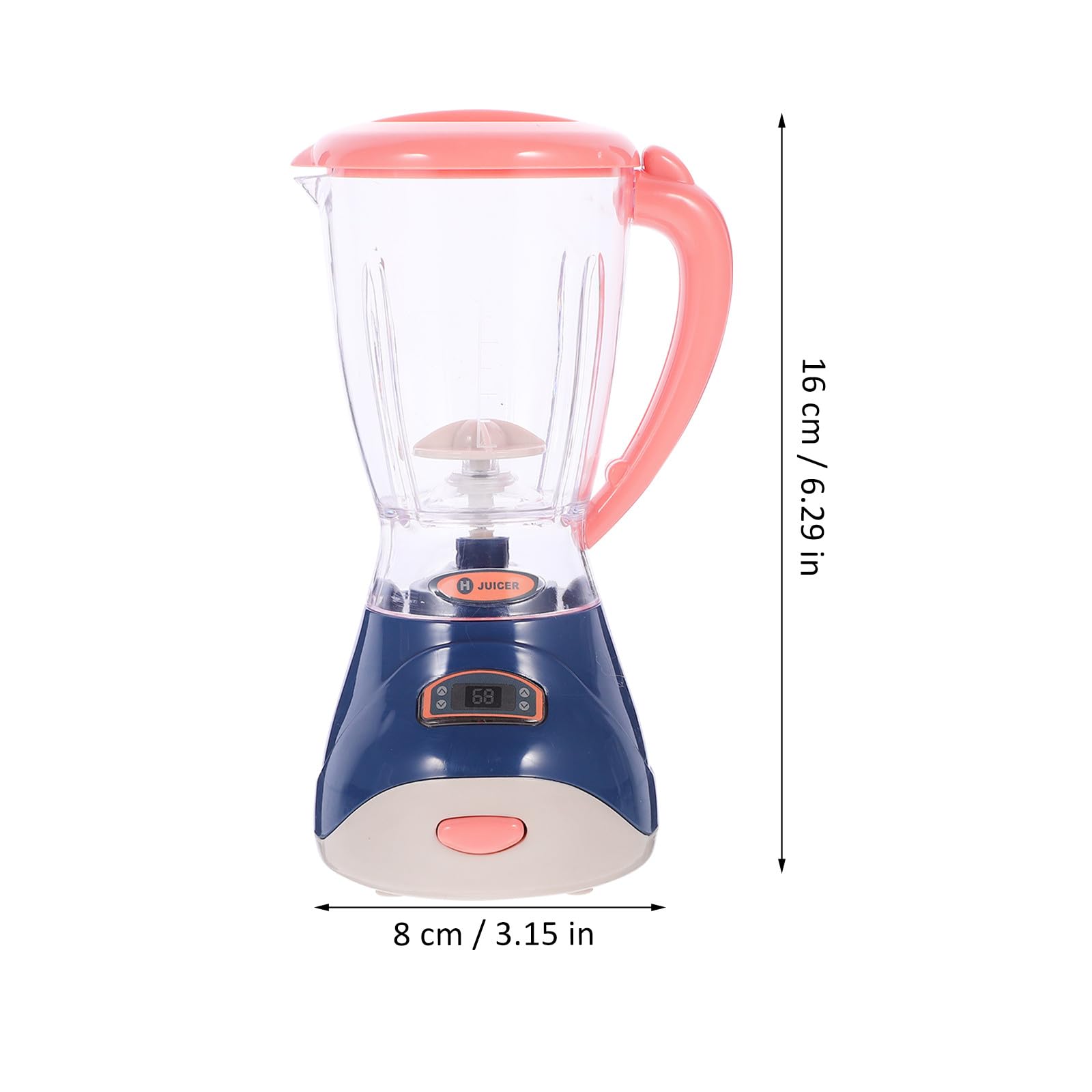 UKCOCO Toy Juicer Mixer for Kids: Simulation Juicer Blender Toy With Realistic Light & Sound for Pretend Play - Image 2