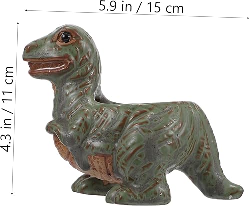 Miniatura 7 de VINTORKY Maceta suculenta para suculentas, macetas de animales, maceta carnosa, jarrón de cerámica, macetas para plantas de interior, macetas de