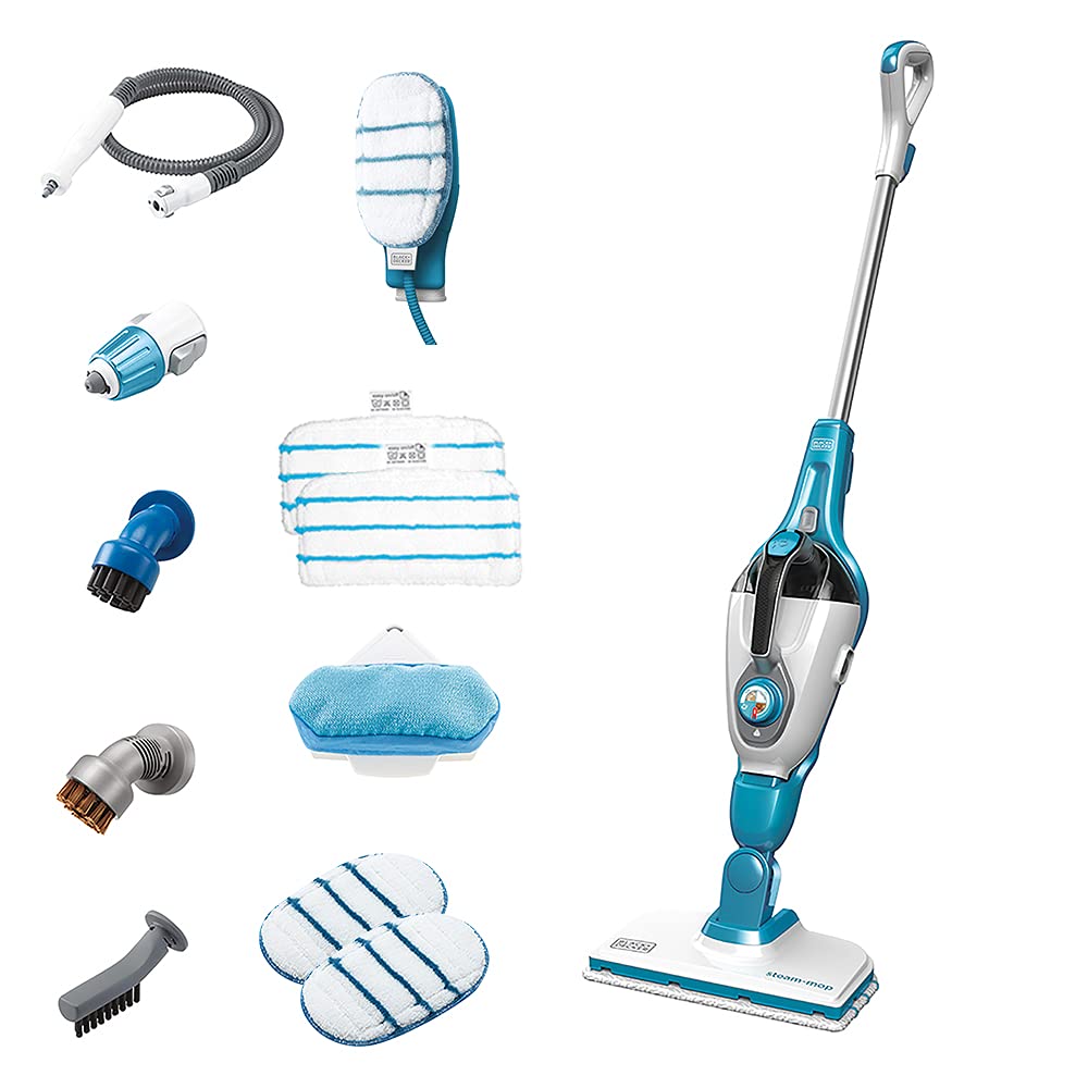 BLACK+DECKER HSMC1361SGP 7in1 STEAM MOP with SteamGlove Handheld