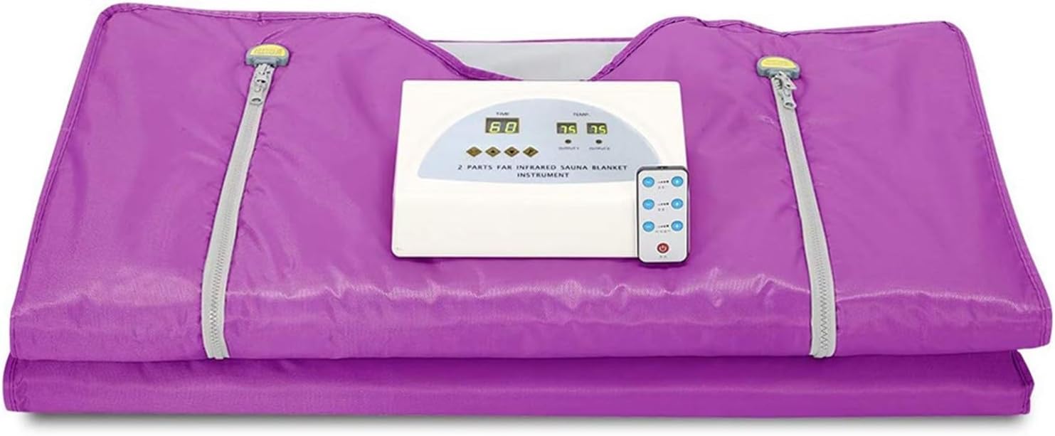 Coperta Sauna A Infrarossi VAYOTOY 2 Zone - Sauna Domestica Portatile Per Disintossicazione - Foto 11