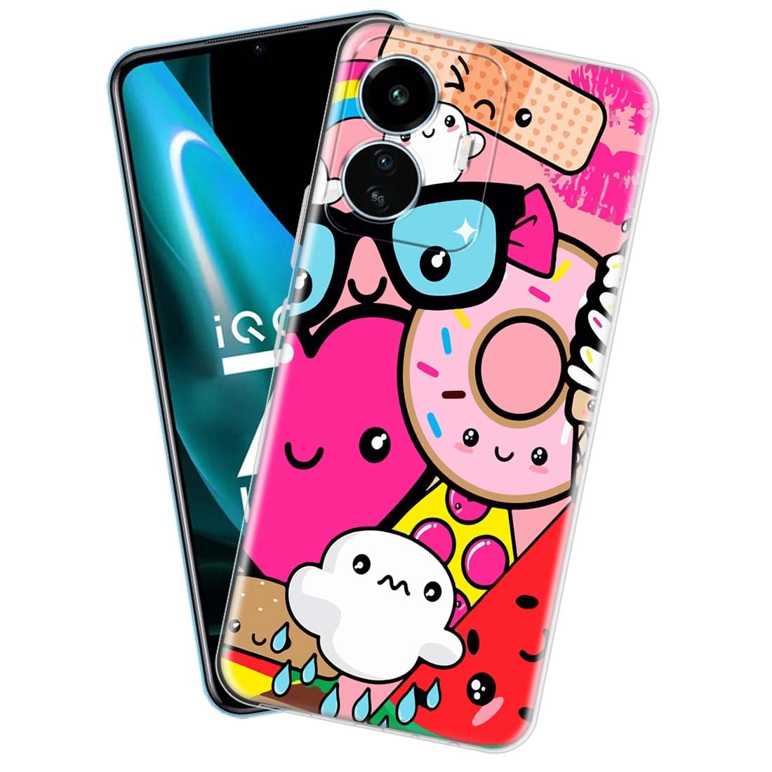 Fashionury Soft Silicon Slimfit Back Cover for iQOO Z6 Lite 5G Stylish Printed Back Cover for iQOO Z6 Lite 5G -D3052 (B0BSN84KNQ) Amazon Price History, Amazon Price Tracker