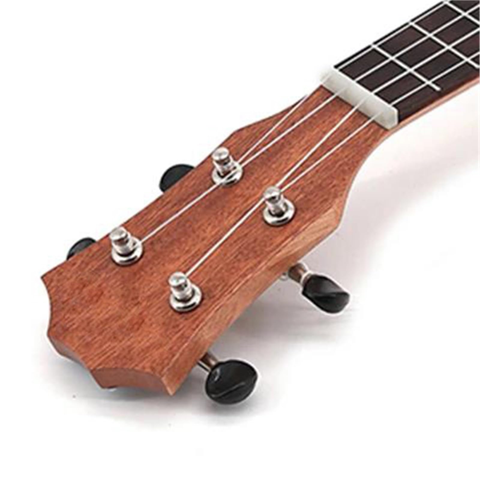 Ukulele Zestaw 21 Calowego Ukulele Sopranowego Sapele Small Z Paskiem Na Futerał Kostkami Do Strojenia I Strunami Nylonowymi(Type1)
