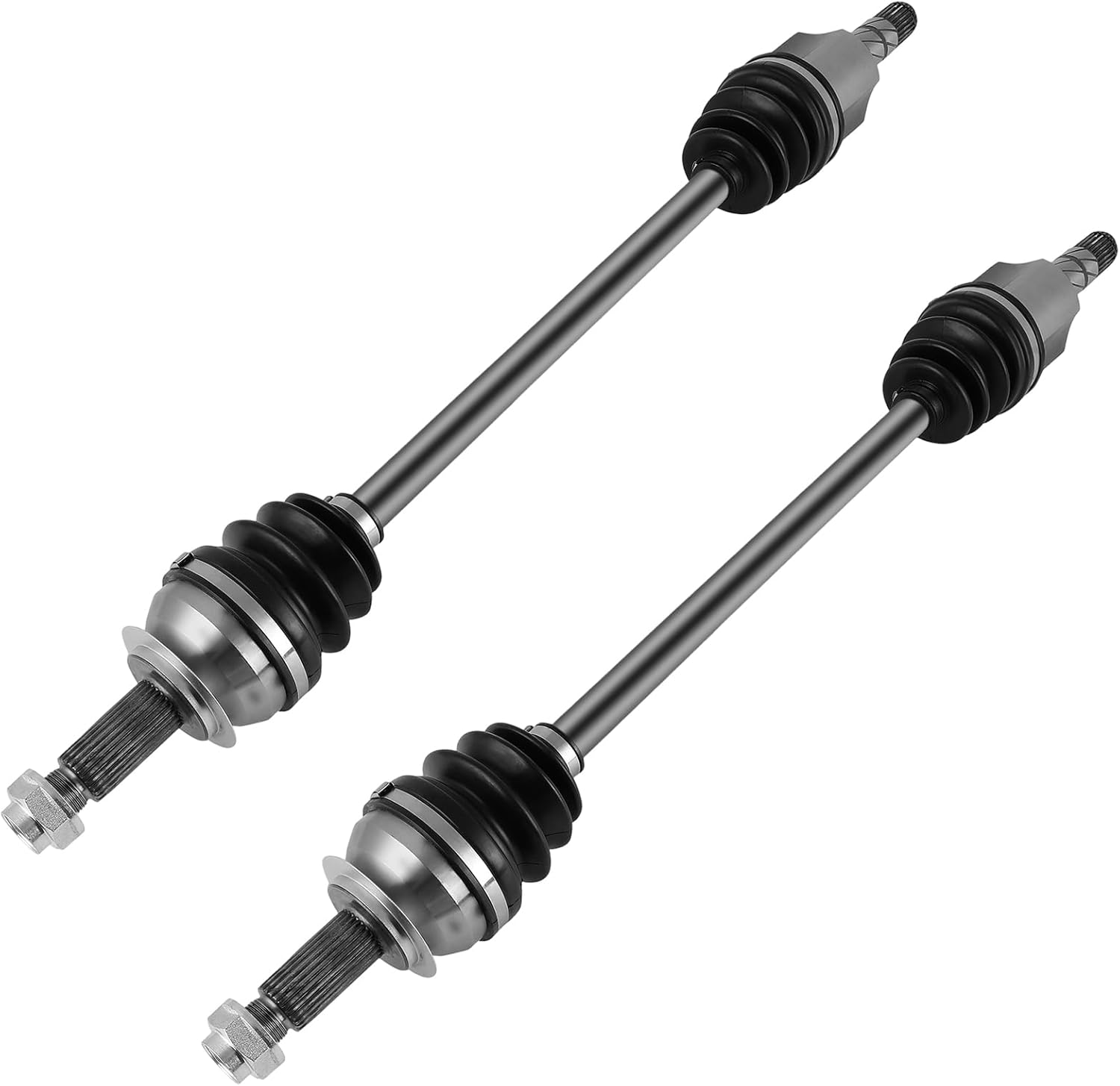 Front Left Right CV Axle Shaft Assembly Fits 2009-2013 for Subaru Forester 2011-2014 for Subaru Impreza 2012-2014 for Subaru WRX 2013-2014 for Subaru XV Crosstrek 66-7381,2PCS