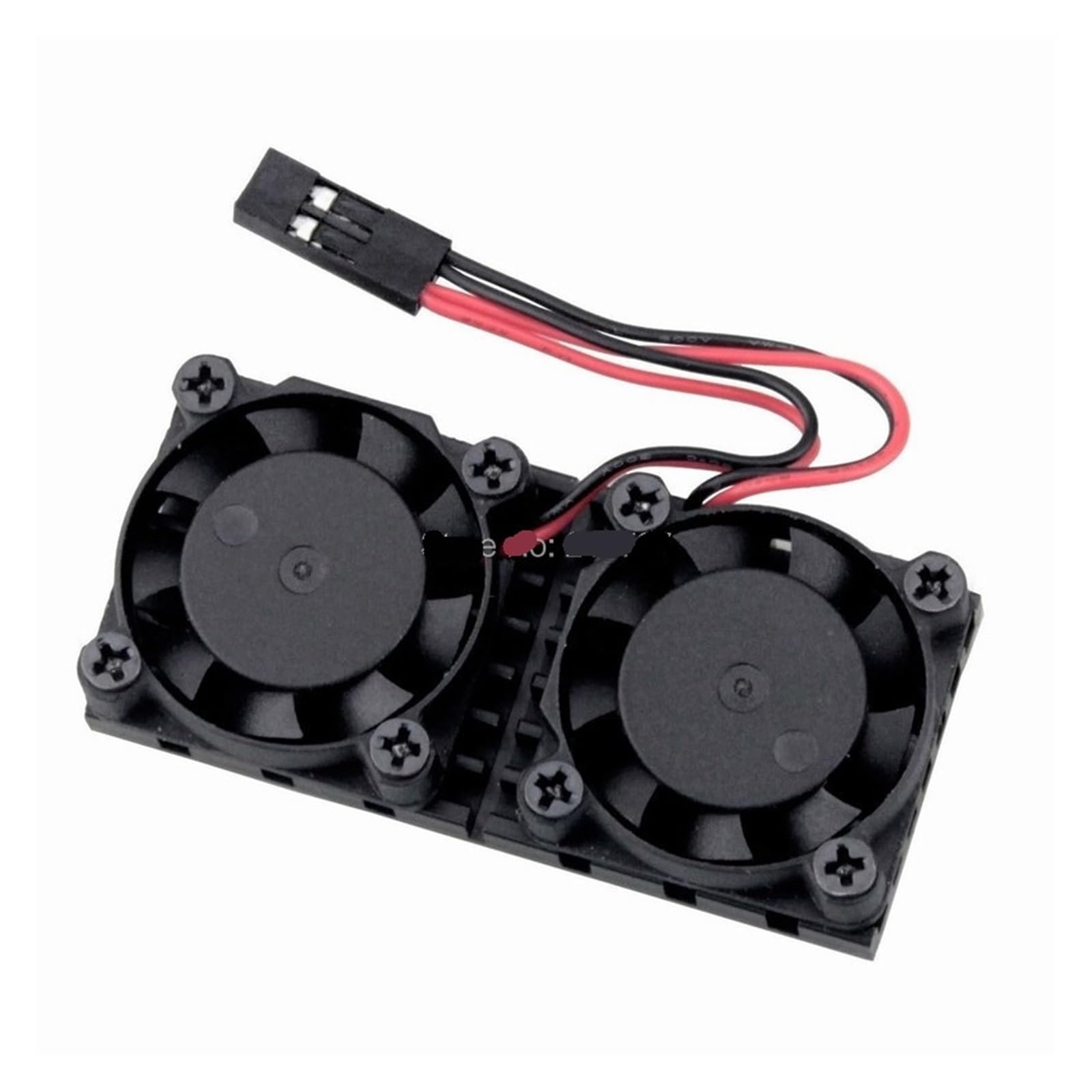 Pi dissipateur thermique double ventilateur de refroidissement pour boîtier Pi 2 et 3 modèle B
