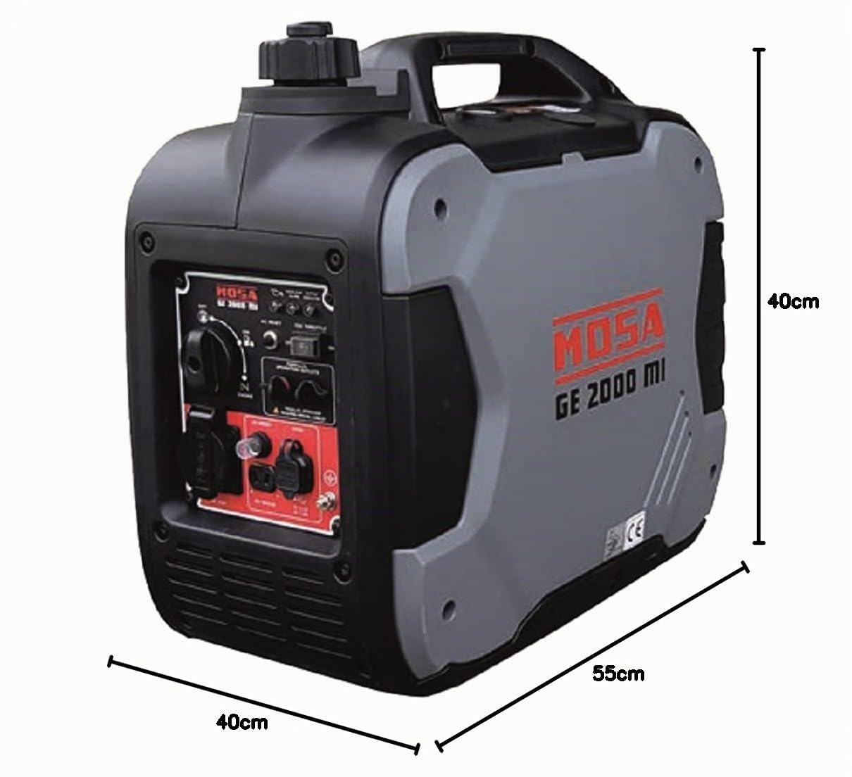 Mosa Generatore inverter GE 2000 MI benzina, grigio