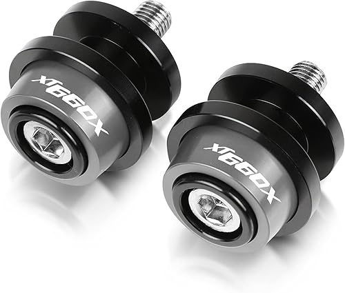 Miniatura 7 de Motorcycle CNC Aluminum Accessories Swingarm Slider Spools 6MM Stand Screw for Yamaha XT660X XT660 X 2004-2020 2019 2018 Swing Arm Bracket Screw