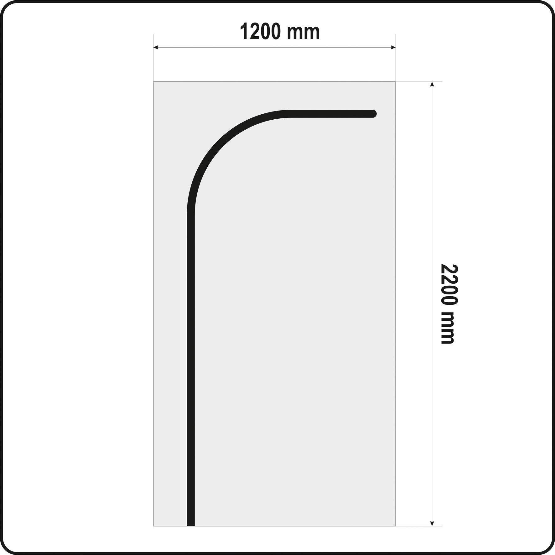 Dust Protection Door Dust Curtain Dirt Lock Dirt Protection Door L Type 220 x 120 cm, Black - Image 2