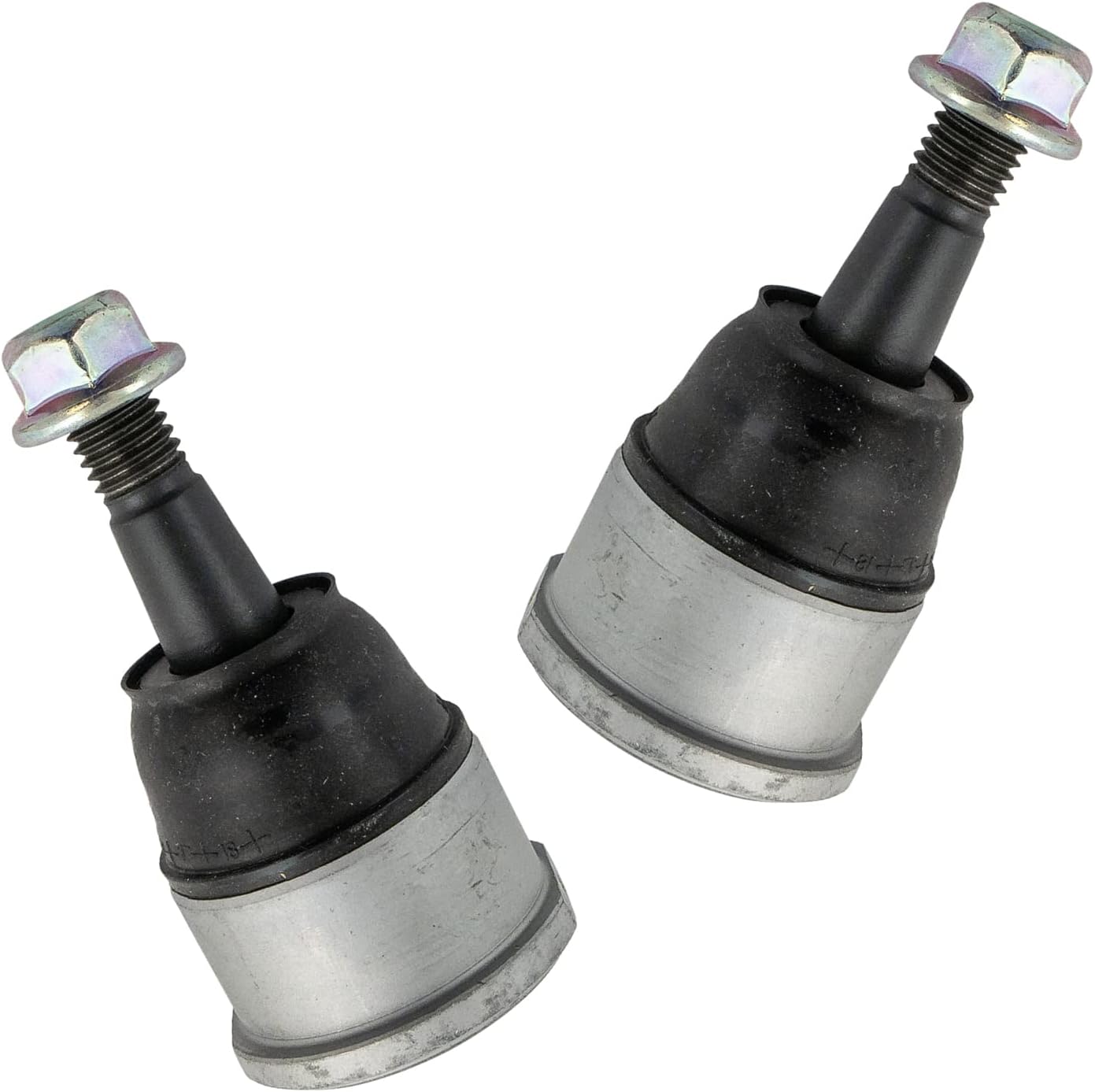 TRQ Front Lower Ball Joint Set Compatible with 2004-2009 Cadillac XLR 1997-2018 Chevrolet Corvette 2006-2007 Pontiac Solstice