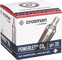 Vista 1 de Crosman cartuchos de CO2 de 12 gramos (paquete de 25 unidades)