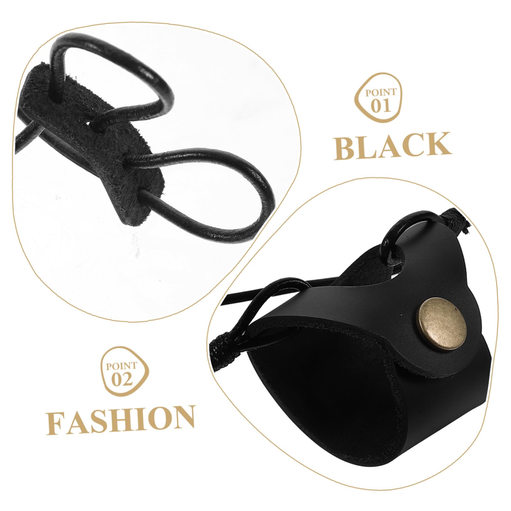 5stücke Hängendes Brillenband Aus Kunstleder Verstellbare Brillenkette Für Sonnenbrillen Und Brillen Für Outdoor-aktivitäten Modischer Brillenhalter Für Sicheren Halt Und