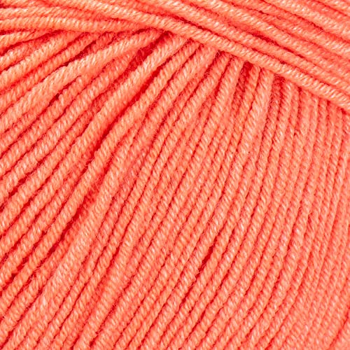 Image of YarnArt Genius Soft Cotton Acrylic Blend Yarn - Amigurumi, Crochet and Knitting -%55 Cotton-45% Acrylic, Craft Yarn for Kids and Adults Garments, Baby Items and Accessories, 174 yds / 50 g