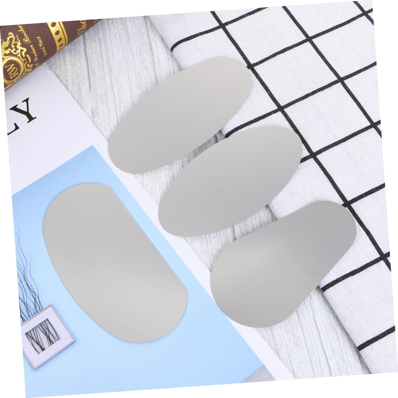 COHEALI 3pcs Stainless Steel Square Toothed Clay Cutters Sculpting Tools for Clay Modeling Carving Craft