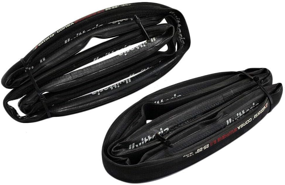 VittoriaCorsa G2.0 Graphene Tubular Tire 700x25C, Black, VT1976