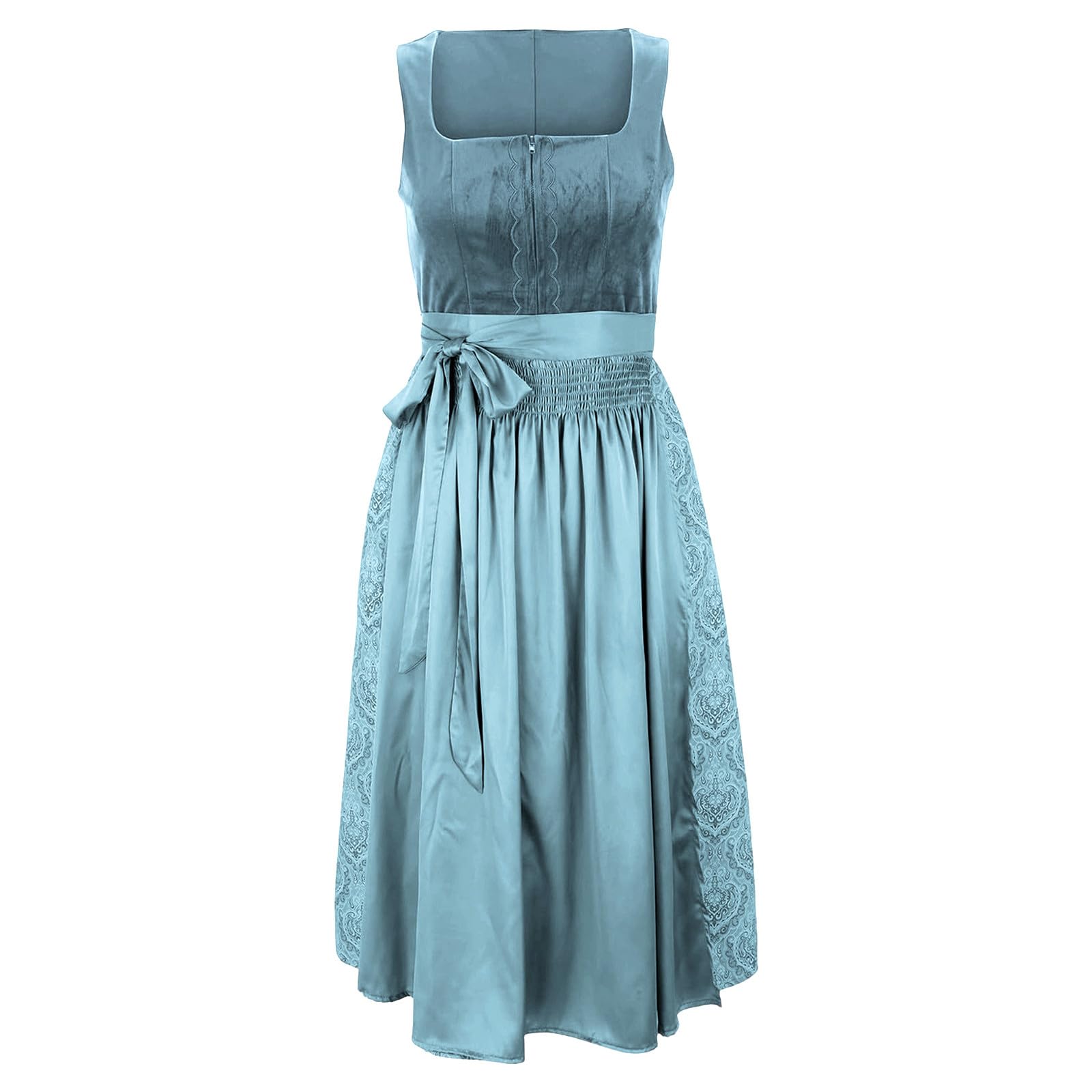 Dirndlschürze Damen Bayrische Tracht Einfärbig Dirndlrock Baumwolle Faltenrock Bequeme Oversize Dirndl-Schürze Glitzer Schürtze Übergröße Festlichkeiten Spitzenschürze Grosse Grössen Dirndlschürzen