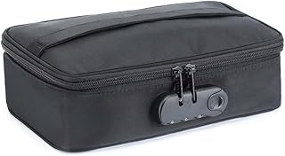 Trousse de Rangement pour Sextoys ultra discret couleur uni noir Discreet Box