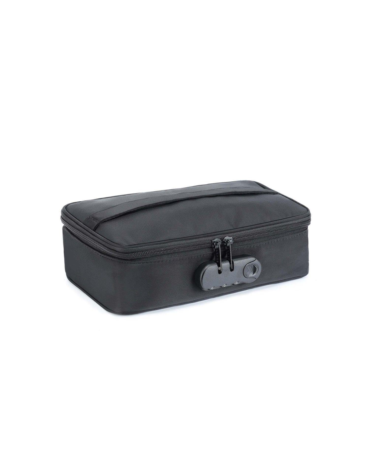 Trousse de Rangement pour Sextoys ultra discret couleur uni noir Discreet Box