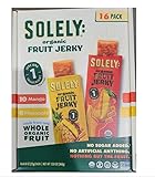 Solely Organic Fruit Jerky Variety 16 Pack