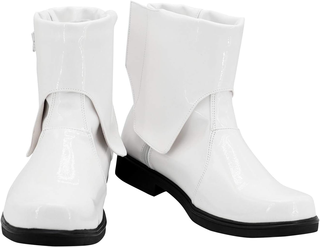 Mens Imperial Stormtrooper Boots Shoes Halloween Cosplay Costume