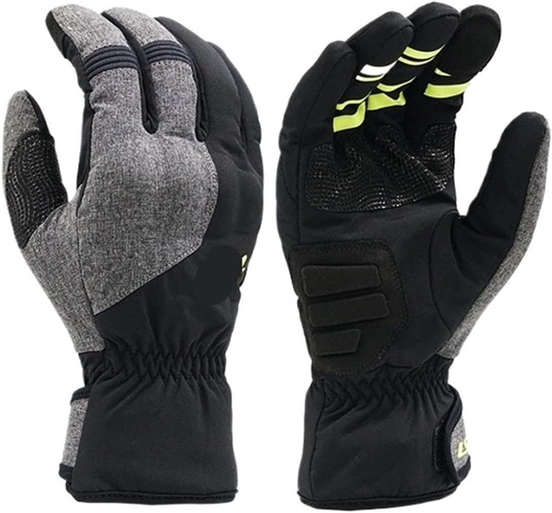 Riding Touchscreen Protective Gear Men Women, Winter Motorcycle Gloves Waterproof Windproof Thermal Warm