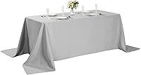 Vista 298 de Rectangle Tablecloth 90x132 inch Washable Polyester Fabric Table Cloth for Wedding Party Dining Banquet Decoration（90x132, Turquoise）