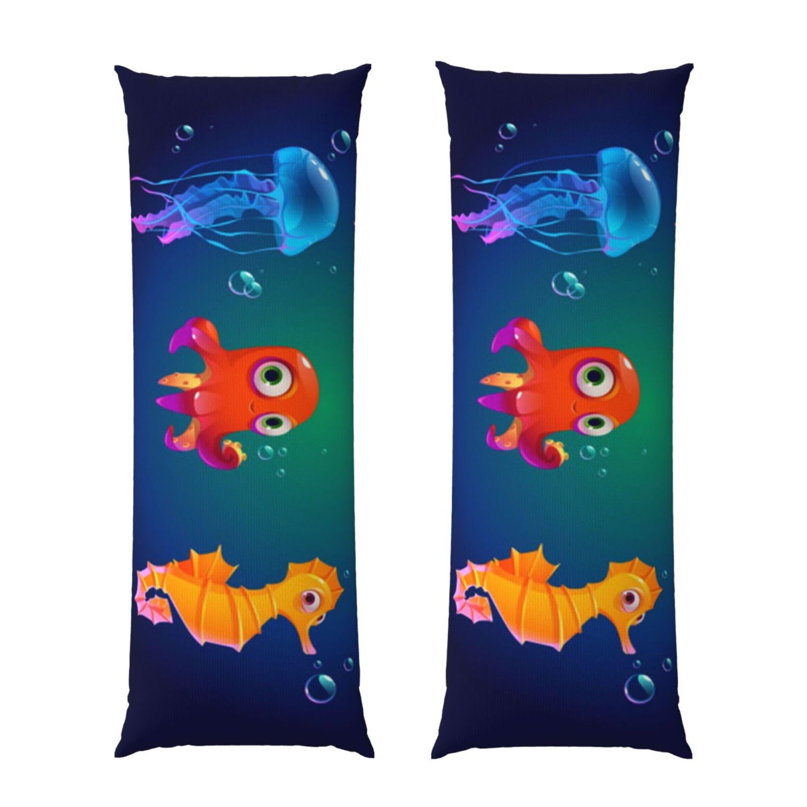 Taie d'oreiller longue marine pour un confort de lecture dans le lit