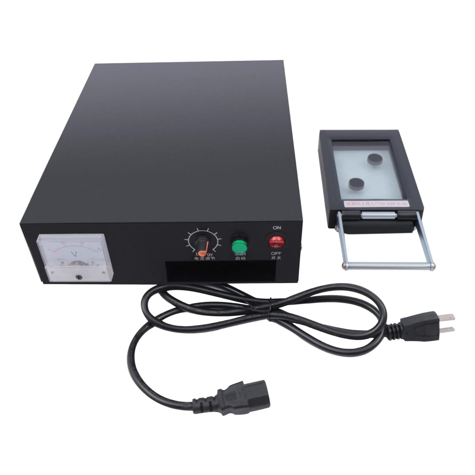 NGARY Sigillo fotosensibile Digitale, creatore di sigilli per timbri Flash 2200J con 10 Ingranaggi di Regolazione dell'energia, per Realizzare francobolli turistici Personalizzati