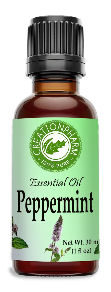Creation Pharm Peppermint Essential Oil 30 ml 100% Pure Mentha piperita - Aceite de Mentha