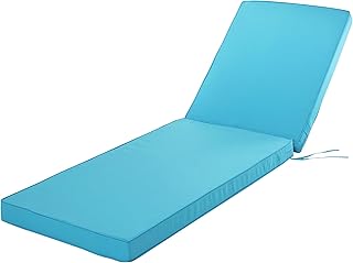 Chaise Waterproof Outdoor Chaise Lounge Cushion