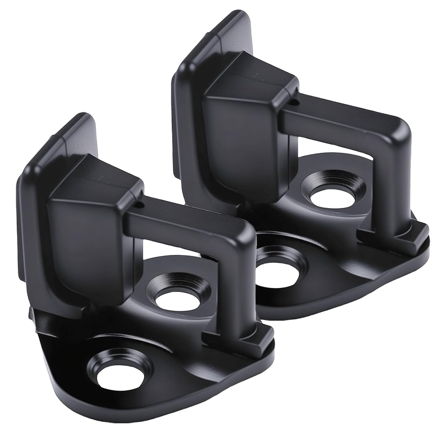 Door Lock Striker Pin Replacement Compatible with Ford F150 F250 F350 1999-2016, Rear Door Latch Striker Bolt Kit Reduces Rattle & Improves Door Closure, Fits Single or Crew Cab, 2PCS