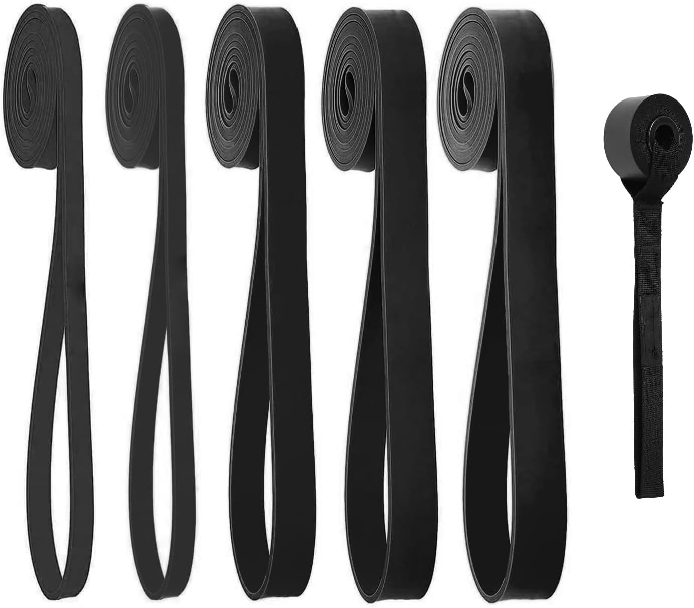 Resistance Bands, Pull Up Assist Bands - Workout Bands, Eexercise Bands, Long Resistance Bands Set for Working Out, Fitness, Training, Physical Therapy for Men Women