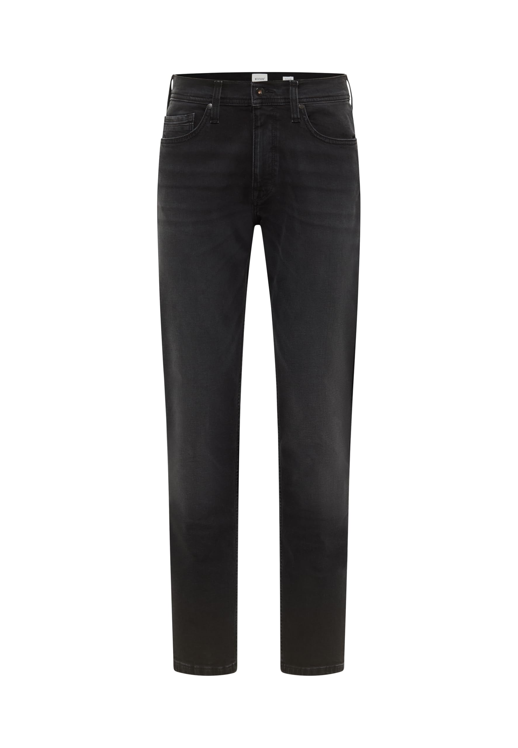 Mustang Men's Jet Black 803 Style Vegas Slim Jeans, 28 W/32 L