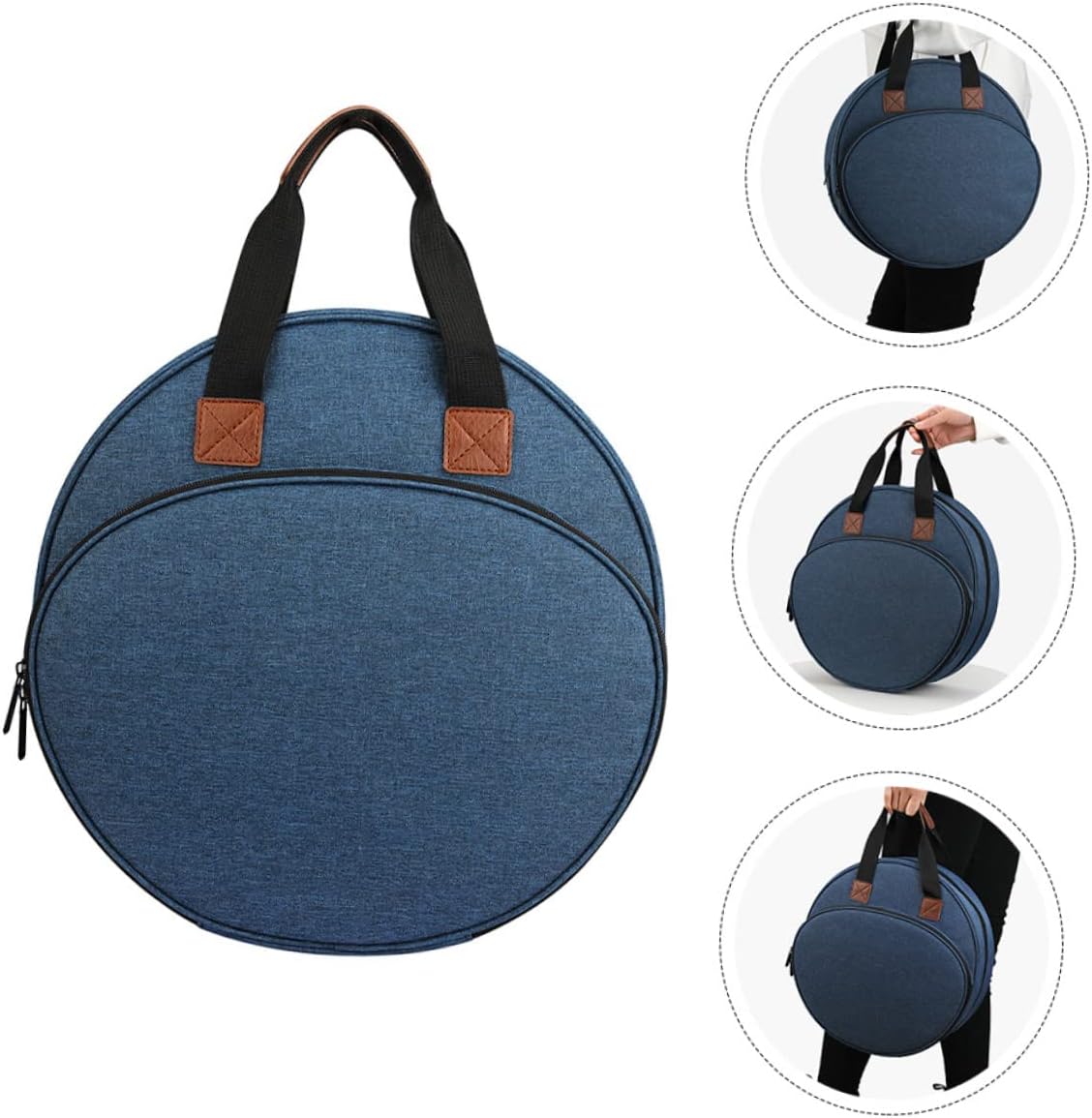VOSAREA Embroidery Thread Kit Storage Bag Yarn Storage Scissors Soluble Pens Embroidery Tools Tote Bag for Beginners