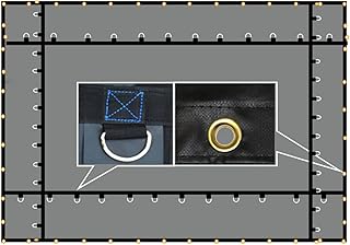 Mytee Products 12'x16' Heavy Duty Smoke Tarp for Flatbed Truck